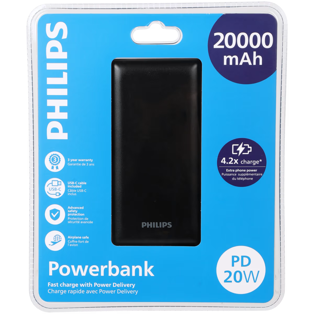 Power Bank 20000 Philips